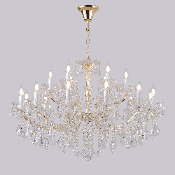 Подвесная люстра Crystal Lux CRISTELLE SP12+6 GOLD