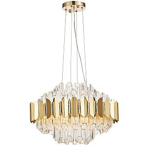 Подвесная люстра Natali Kovaltseva RIVERA 81443/8C GOLD
