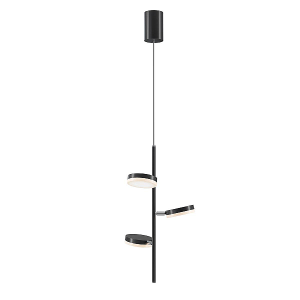 Подвесная светодиодная люстра Maytoni Fad MOD070PL-L18B3K