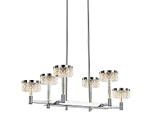 Подвесная люстра Delight Collection MD21020075 MD21020075-6B chrome