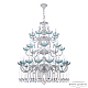 Подвесная люстра Bohemia Ivele Crystal AL78101/16+8+8/300/3d A WMN P Birusa/M-1G