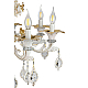 Подвесная люстра AM Group CLEOPATRA SP8 WH+GL