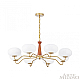 Подвесная люстра Arte Milano Napoli 310166/D900/8 BS/WD
