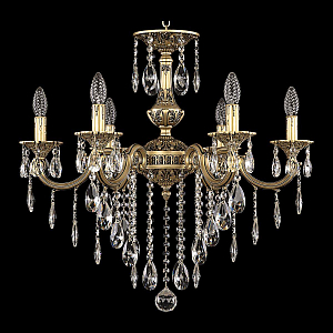 Подвесная люстра Bohemia Ivele Crystal AL78101/6/210 B AGB