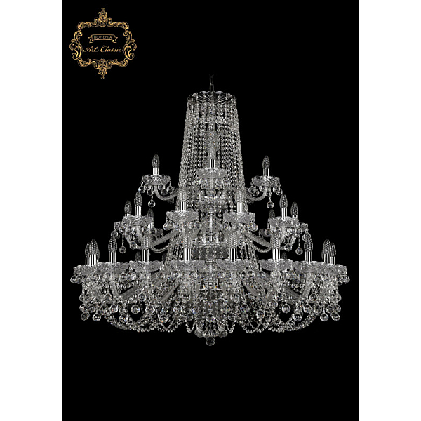 Подвесная люстра Art Classic 11.26.20+10+5.400.3d.Cr.B