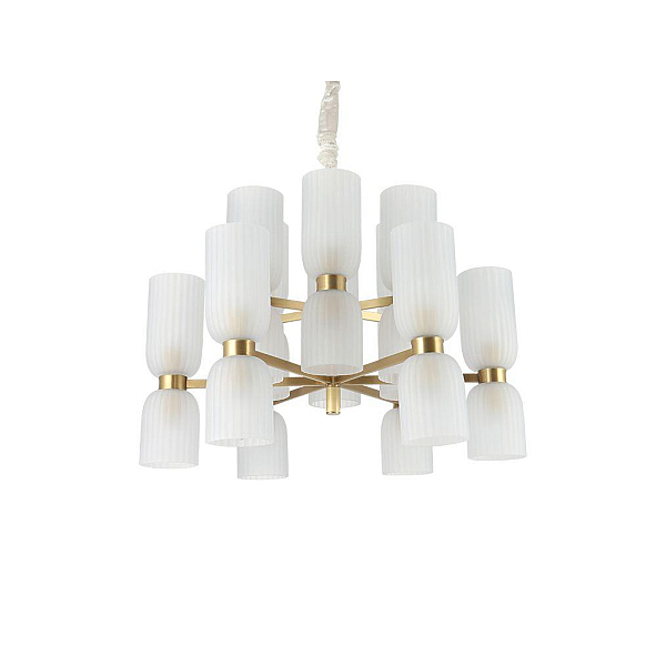 Подвесная люстра Newport 3646+6/C brass М0068541