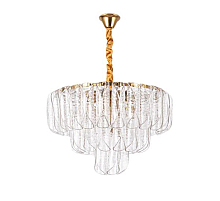Подвесная люстра Arte Lamp Evelyn A4073LM-12PB