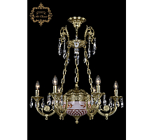 Подвесная люстра Art Classic 31.44.6.KR175SP.250IT.G.Sp.Amber.White.1B