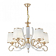 Подвесная люстра Arte Milano Florentia-3857 303857/5 Wh/Gd