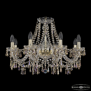 Подвесная люстра Bohemia Ivele Crystal 1403/8/240 G R801