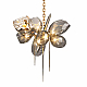 Подвесная люстра Delight Collection Britannica 8898P/AS gold/smoky