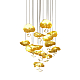 Подвесная люстра Delight Collection 8827P/19 gold