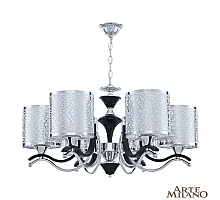 Подвесная люстра Arte Milano Florentia-6787 306787/6 Bk/Ni