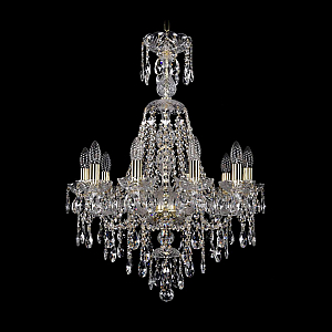 Подвесная люстра Bohemia Ivele Crystal 1415/10/200/XL-76 G