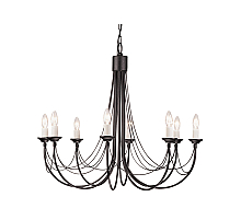 Подвесная люстра Elstead Lighting CB8-BLACK