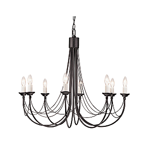 Подвесная люстра Elstead Lighting CB8-BLACK