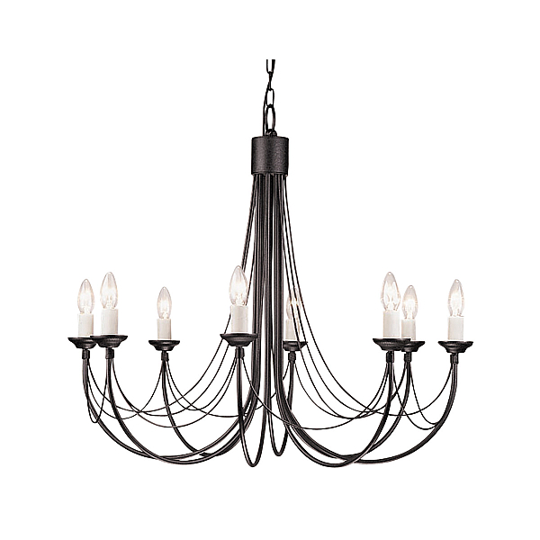Подвесная люстра Elstead Lighting CB8-BLACK