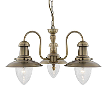 Подвесная люстра Arte Lamp Fisherman A5518LM-3AB
