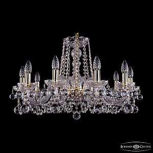 Подвесная люстра Bohemia Ivele Crystal 1402/10/240 G Balls