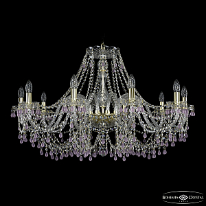Подвесная люстра Bohemia Ivele Crystal 1410/10/360 G V7010