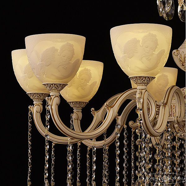 Подвесная люстра Bohemia Ivele Crystal AL78101/10/300 A WMG P1 U Angel