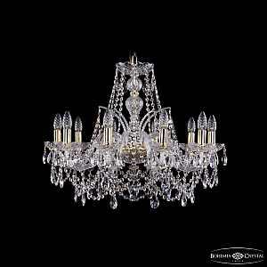 Подвесная люстра Bohemia Ivele Crystal 1411/10/240 G