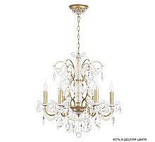 Подвесная люстра Crystal Lux ODELIS SP6 GOLD
