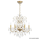 Подвесная люстра Crystal Lux Odelis SP6 Gold