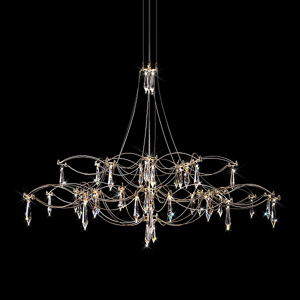 Подвесная люстра Loft IT Mira 10590/1000 Silver Asfour