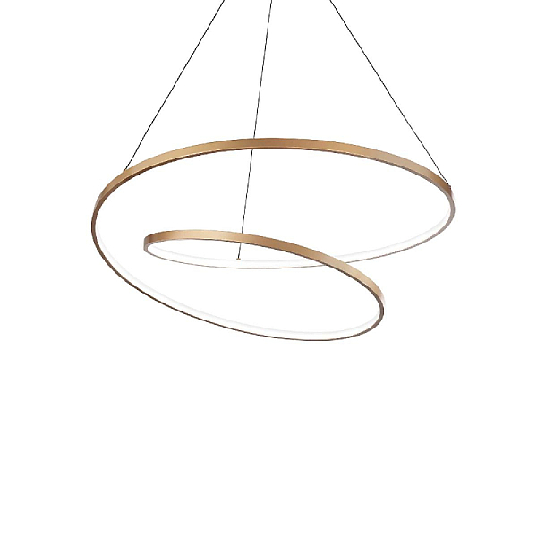 Подвесная люстра Ideal lux OZ SP D60 ON-OFF OTTONE 269443