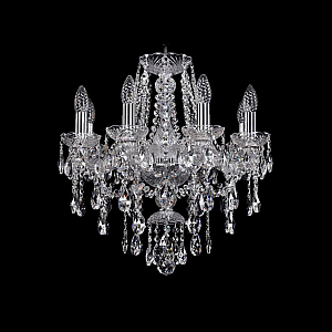 Подвесная люстра Bohemia Ivele Crystal 1415/8/165 Ni