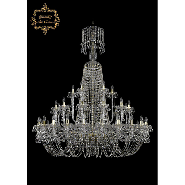 Подвесная люстра Art Classic 11.26.24+12+6.530.XL-168.Gd.B