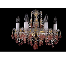 Подвесная люстра Bohemia Ivele Crystal 1410/6/141 G V7010