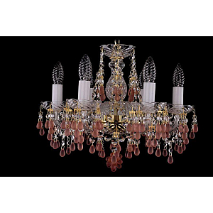 Подвесная люстра Bohemia Ivele Crystal 1410/6/141 G V7010