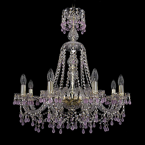 Подвесная люстра Bohemia Ivele Crystal 1410/8/240/XL-74 G V7010