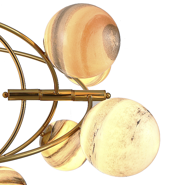 Подвесная люстра Delight Collection Planet KG1122P-13B brass