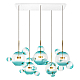 Подвесной светодиодный светильник Loft IT Bolle 2027-S5 Blue