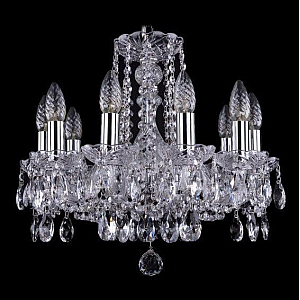Подвесная люстра Bohemia Ivele Crystal 1402/10/141 Ni
