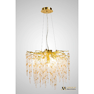 Подвесная люстра AM Group DIAMAND D600 Gold
