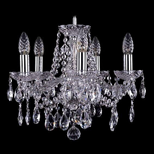 Подвесная люстра Bohemia Ivele Crystal 1413/5/141 Ni
