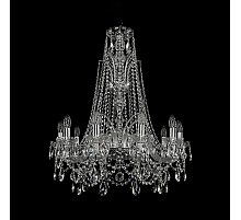 Подвесная люстра Bohemia Ivele Crystal 1411/10/240/XL-84 Ni
