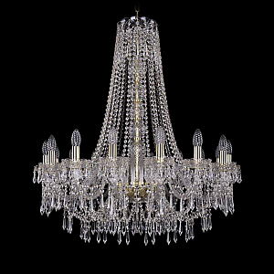 Подвесная люстра Bohemia Ivele Crystal 1403/16/300/h-95 G
