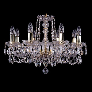 Подвесная люстра Bohemia Ivele Crystal 1402/8/195 G