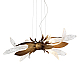 Подвесная люстра Delight Collection RP168416-11 bronze/clear