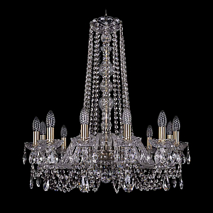 Подвесная люстра Bohemia Ivele Crystal 1402/12/240/h-75 Pa