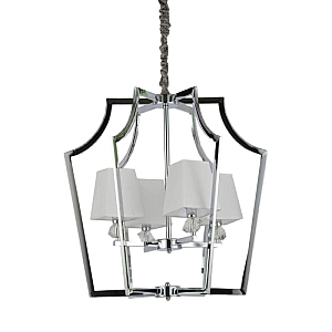 Подвесная люстра Lumina Deco Montero LDP 1249-4 CHR+WT