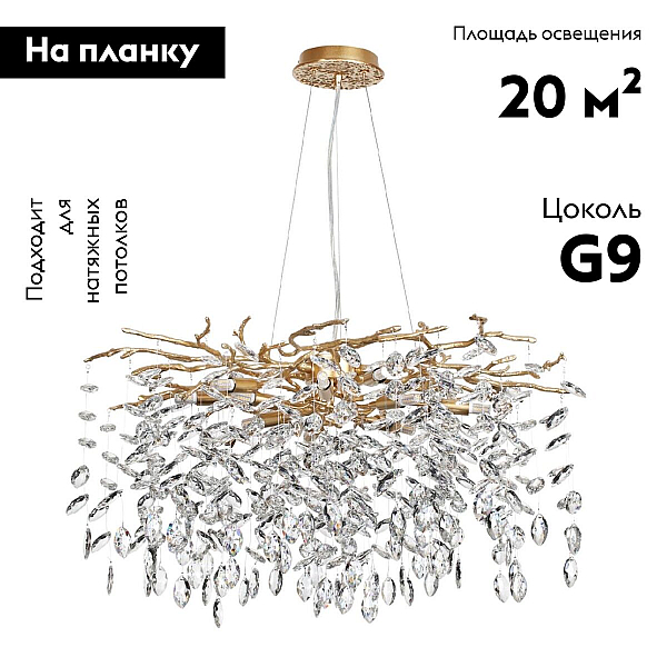Подвесная люстра Odeon Light DELICA 4969/10