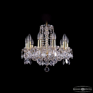 Подвесная люстра Bohemia Ivele Crystal 1402/10/141 G Leafs