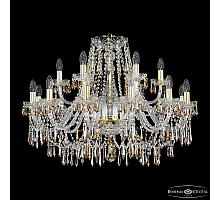 Подвесная люстра Bohemia Ivele Crystal 1403/12+6/300 G K721