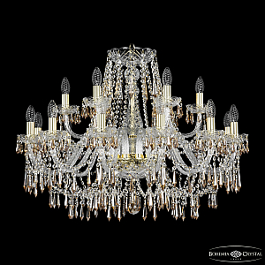 Подвесная люстра Bohemia Ivele Crystal 1403/12+6/300 G K721